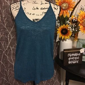 New Mudd Teal Tank